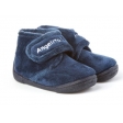 Zapatilla de casa azul marino Angelitos