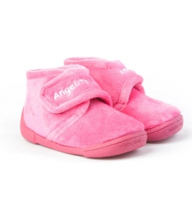 Zapatilla de casa fuxia Angelitos 