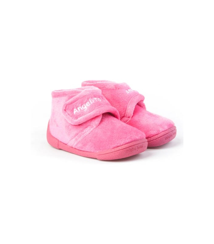 Zapatilla de casa fuxia Angelitos 