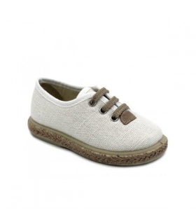 Lona lino blanco yute 