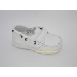 Náutico piel blanco con velcro