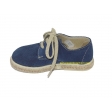 Blucher serraje jeans picado con cordones