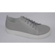 Zapato deportivo piel gris 