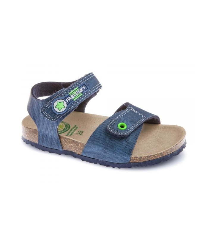 Sandalia bio vaquero oscuro