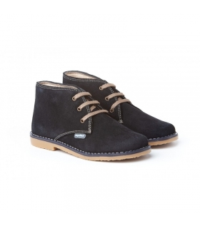 Bota pisacacas serraje azul marino 