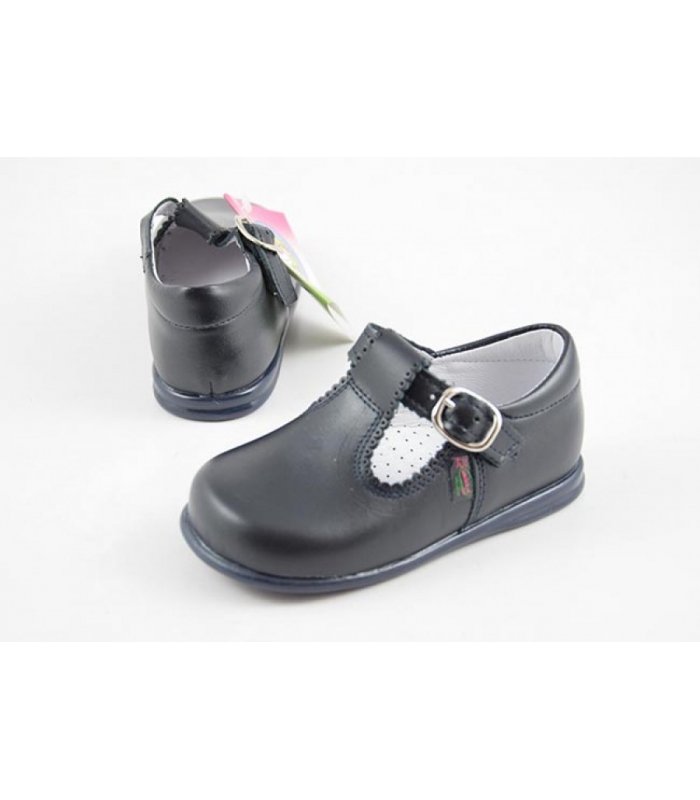 Zapato pepito azul marino