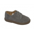 Blucher serraje gris con picados