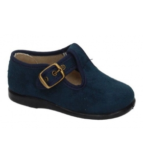 Zapatilla pepito azul marino