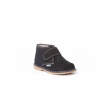 Bota pisacacas serraje marino con velcro