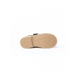 Bota pisacacas serraje marino con velcro
