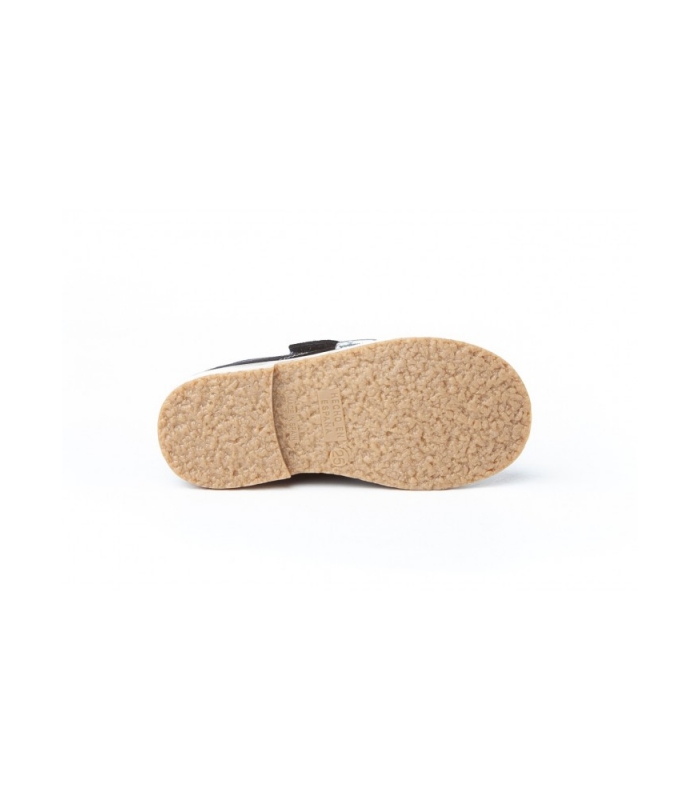 Bota pisacacas serraje marino con velcro
