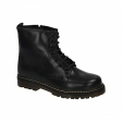 Bota negra militar