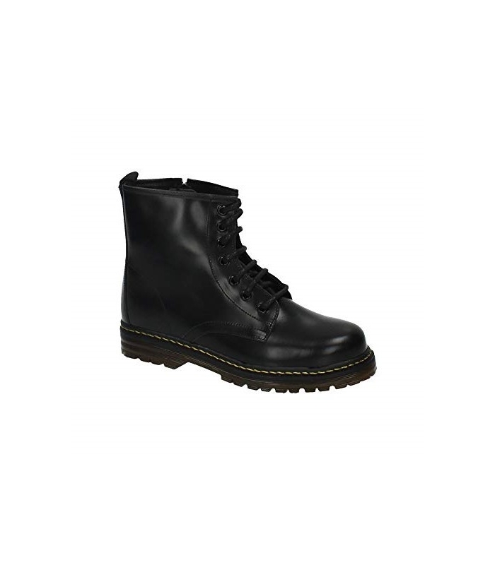 Bota negra militar