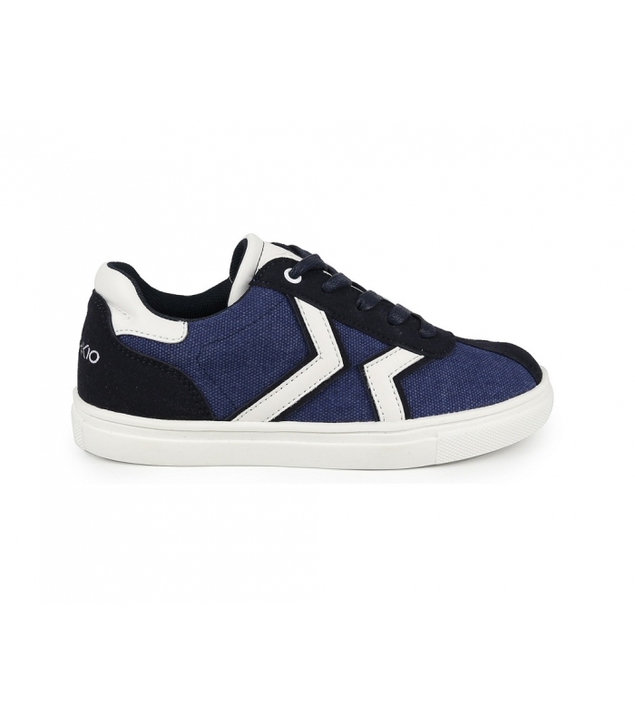 Zapatilla de lona azul marino Chika10