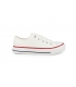 Zapatilla de lona blanca Chika10