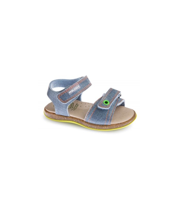 Sandalias vaquero claro-fluor Pablosky