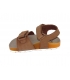 Sandalia bio nobuck cuero-fluor