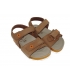 Sandalia bio nobuck cuero-fluor