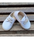 Lona lino blanco con esparto