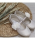 Zapato niña beig con correa