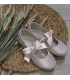 Zapato niña beig con correa