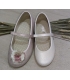 Zapato niña rosa con correa