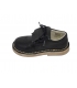 Zapato blucher piel azul marino ATXA