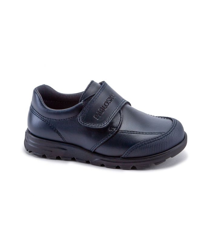 Colegial azul marino velcro Pablosky