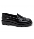 Mocasín florentic negro Paola