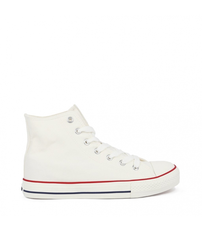 Bota de lona blanca Chika10