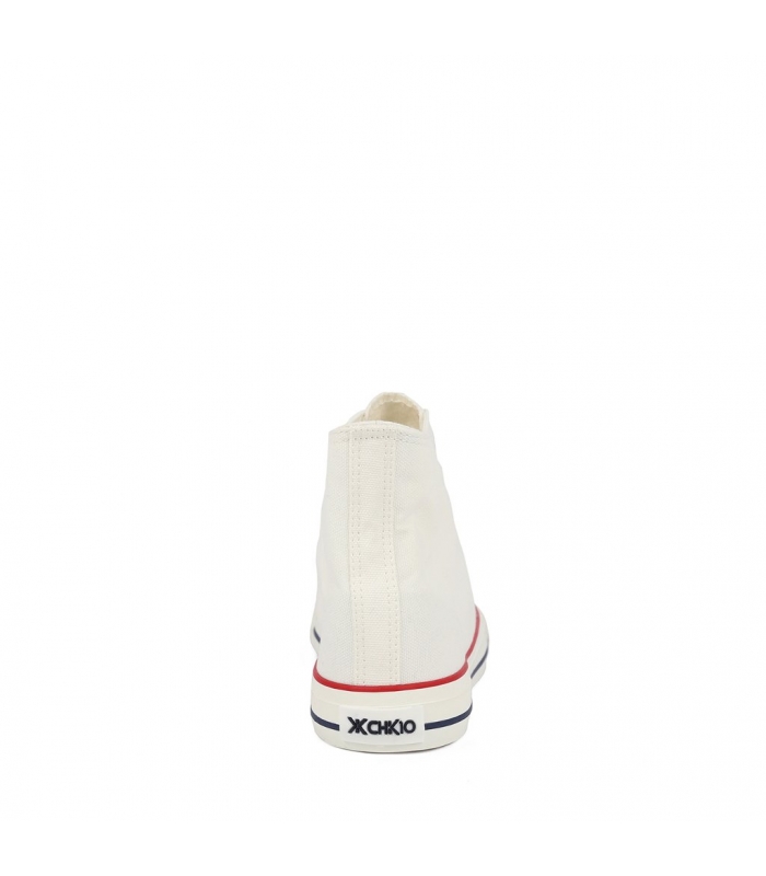 Bota de lona blanca Chika10