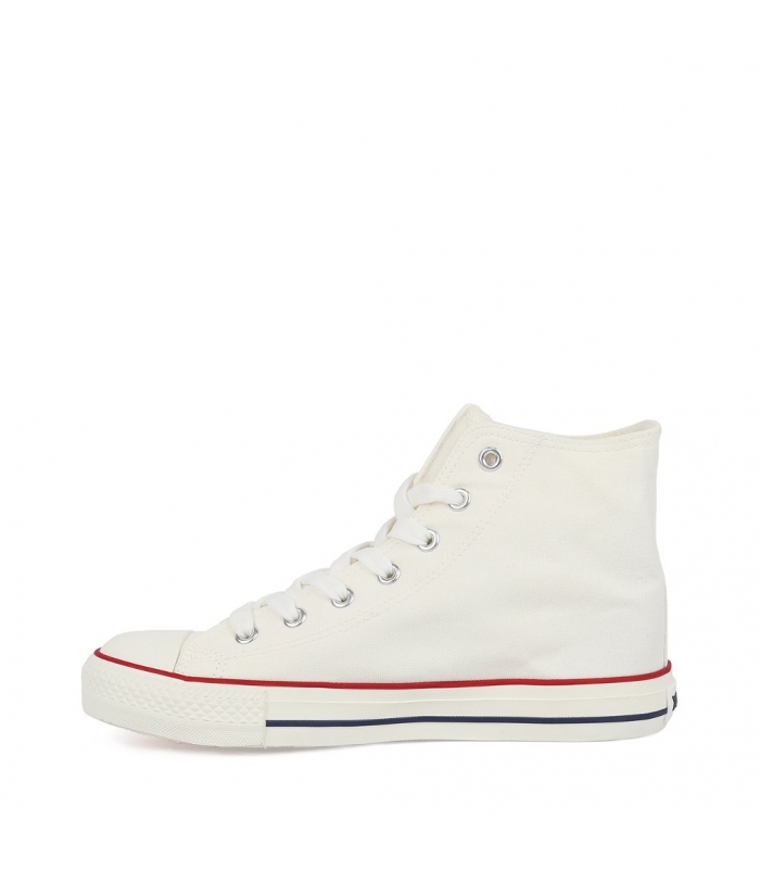 Bota de lona blanca Chika10