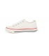 Zapatilla de lona blanca Chika10