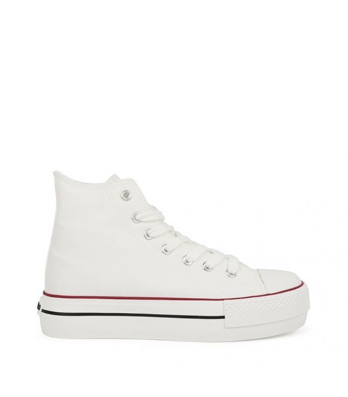 Zapatilla bota blanca up Chika10