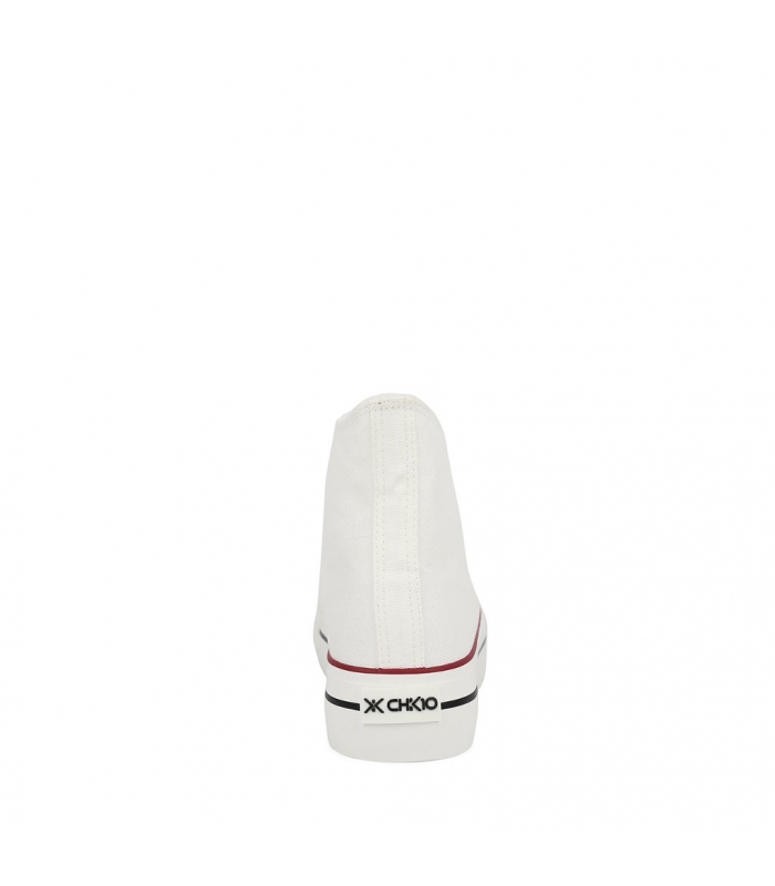 Zapatilla bota blanca up Chika10