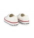 Zapatilla de lona blanca Chika10