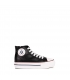 Bota polipiel negra plataforma Chika10