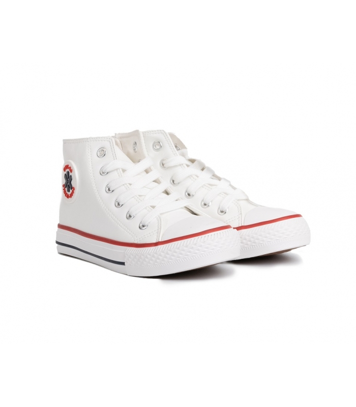 Bota polipiel blanca Chika10