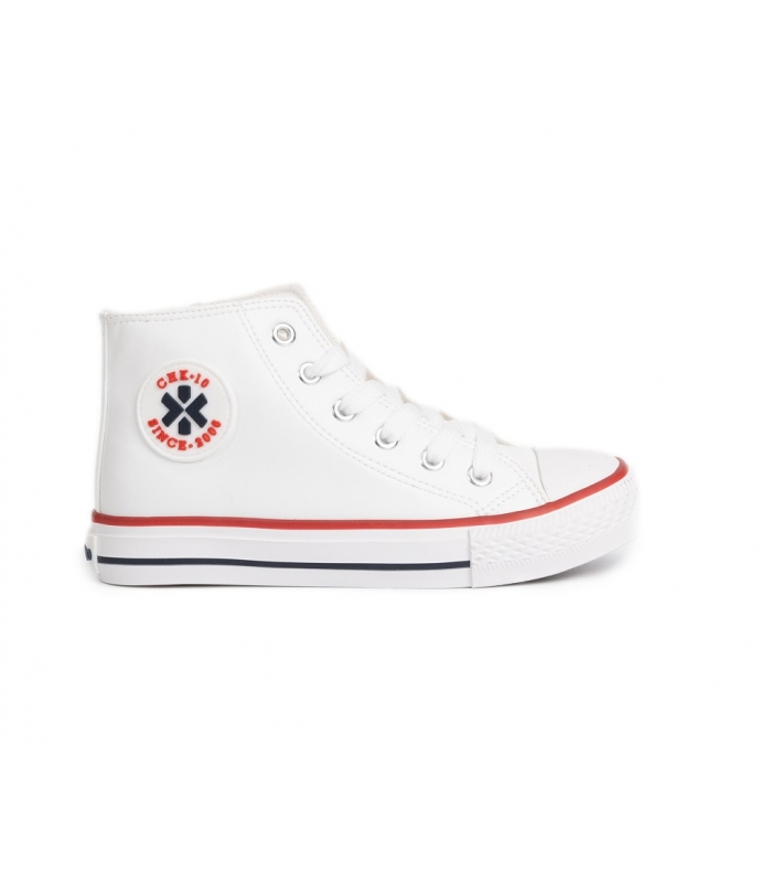 Bota polipiel blanca Chika10