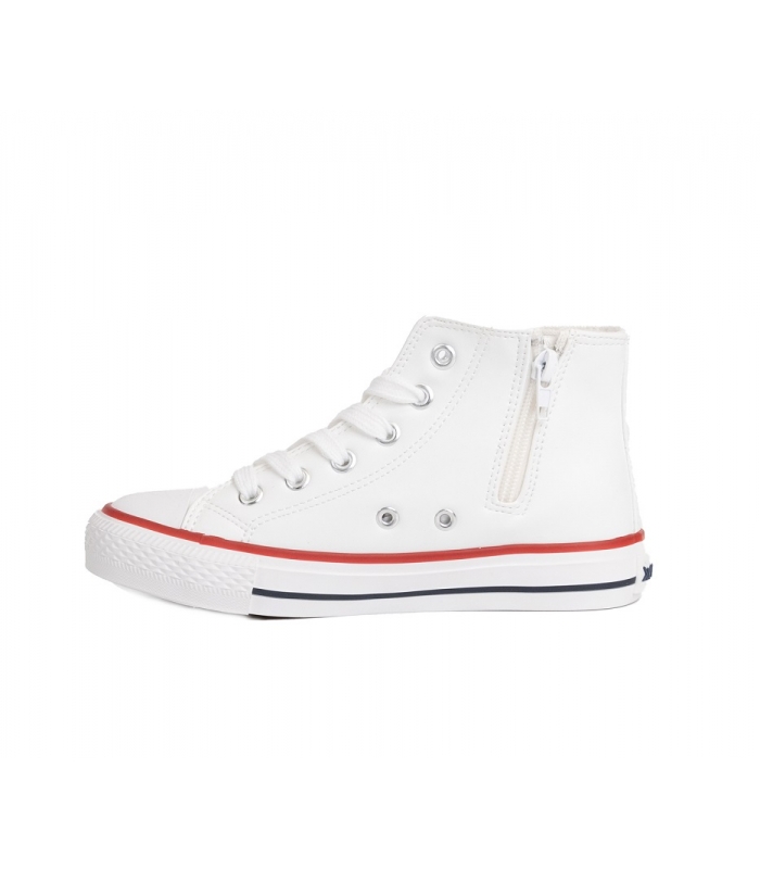 Bota polipiel blanca Chika10