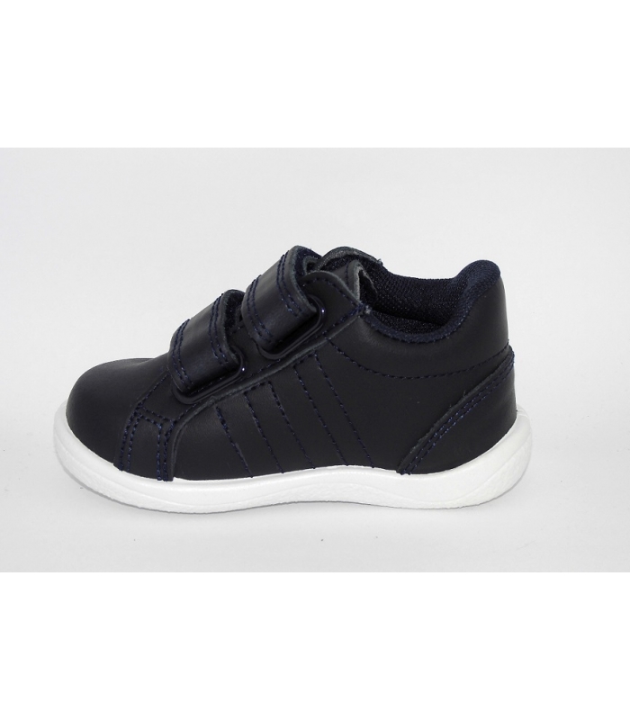 Deportiva piel azul marino D'heymar
