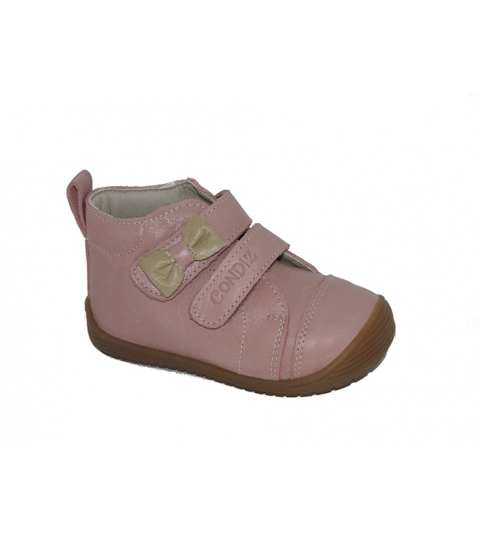 Bota respetuosa piel rosa Condiz