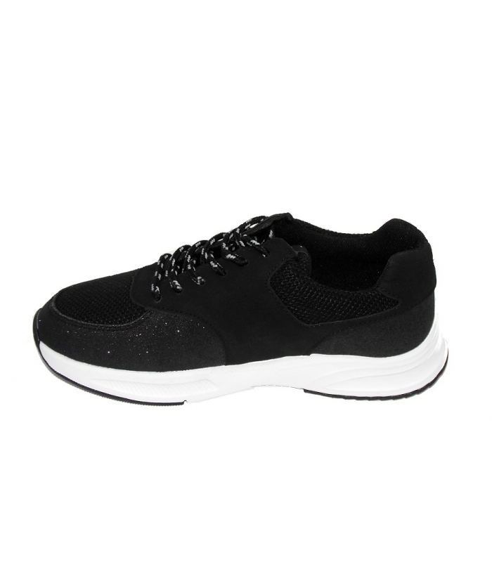 Zapatillas deportivas negro Isotoner
