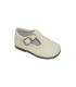 Zapato pepito charol beig con picados