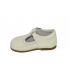 Zapato pepito charol beig con picados