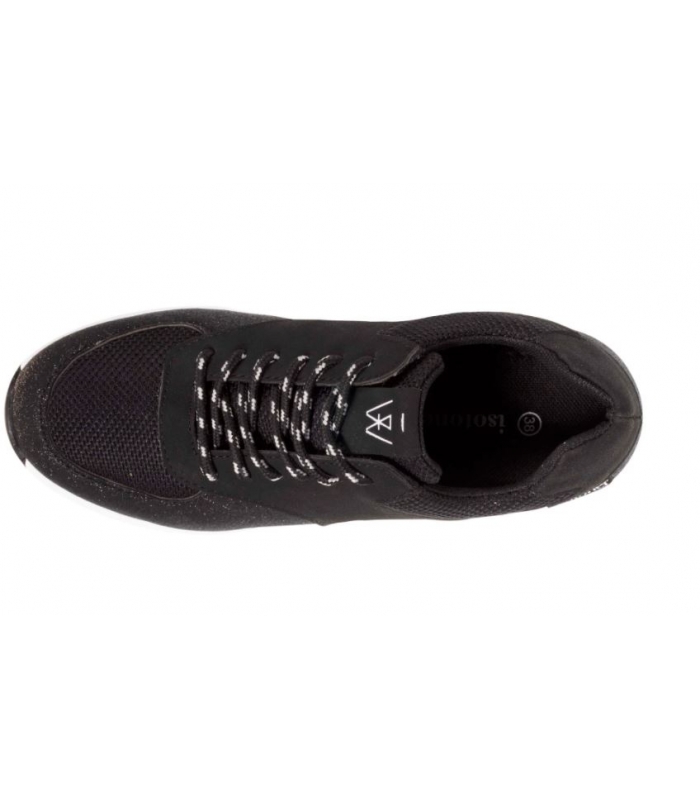 Zapatillas deportivas negro Isotoner