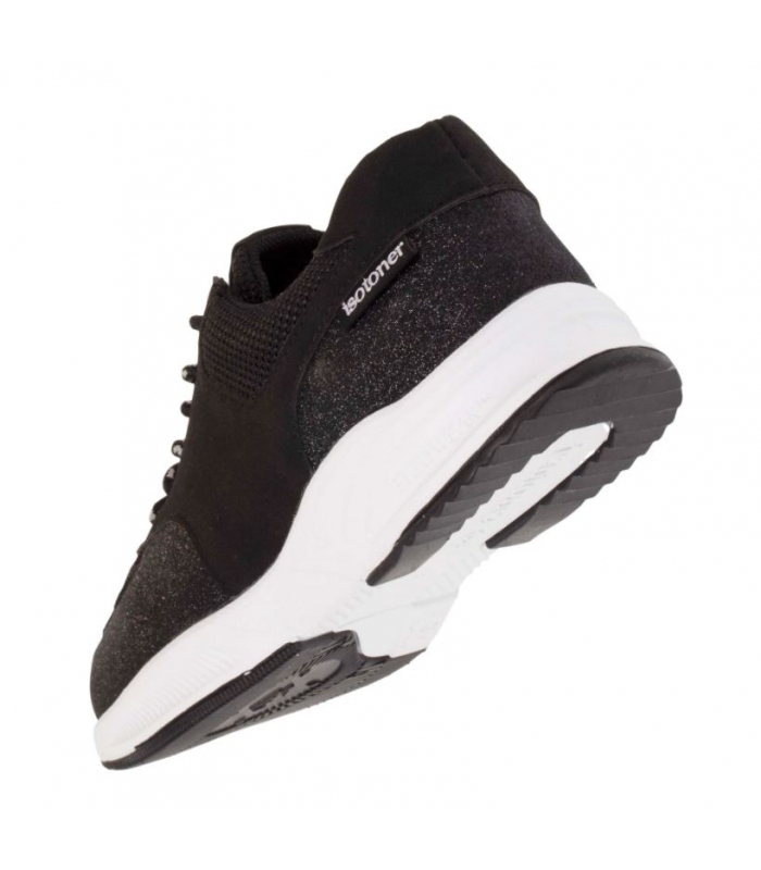 Zapatillas deportivas negro Isotoner
