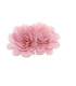 Flor de tul rosa empolvado