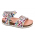 Sandalia bio flores multi Pablosky