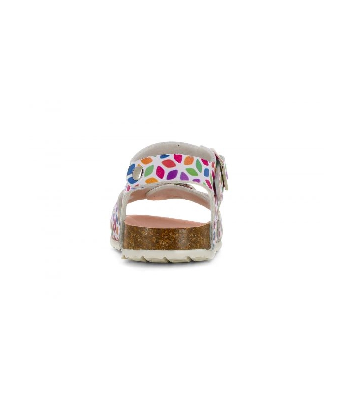 Sandalia bio flores multi Pablosky